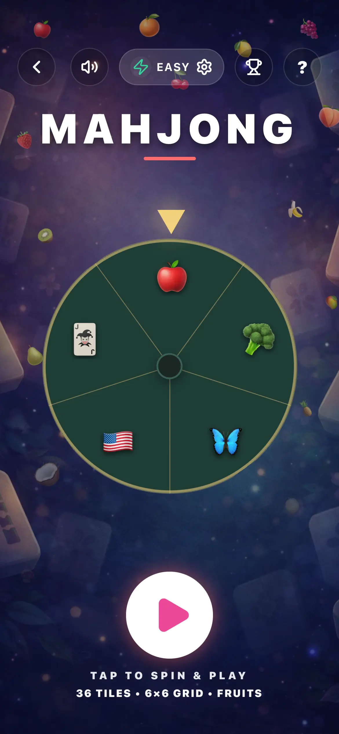 Mahjong screenshot